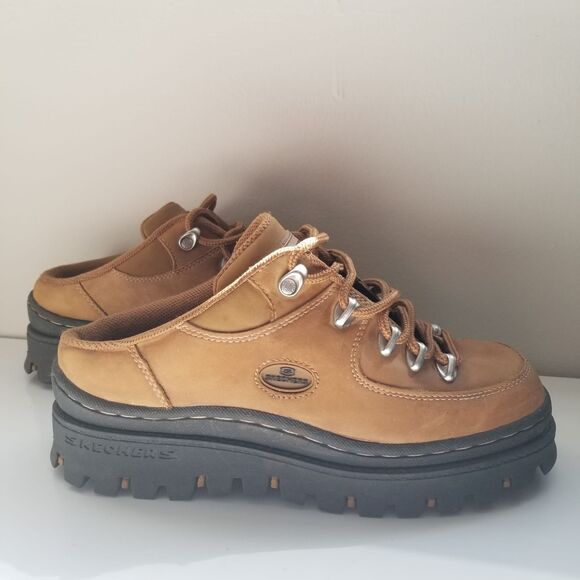 Vintage Y2K Skechers Jammers Chunky Slip On Women's 10 - Picture 1 of 12